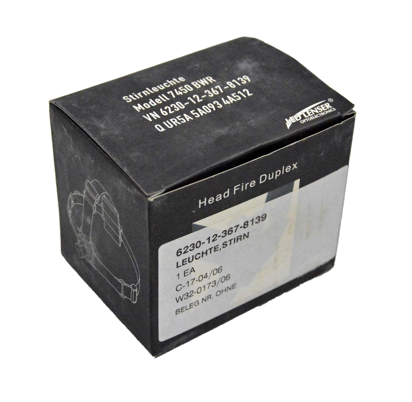 Original Stirnlampe Deutsche Bundeswehr LED LENSER Optoelectronics KSK