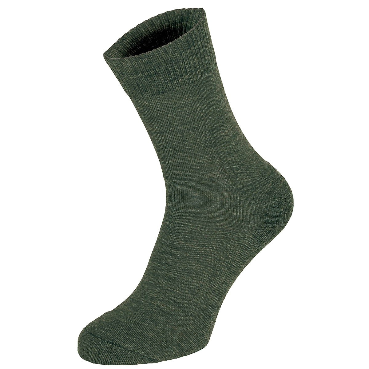 Socken Merino schwarz / oliv 40 % Merino Wolle