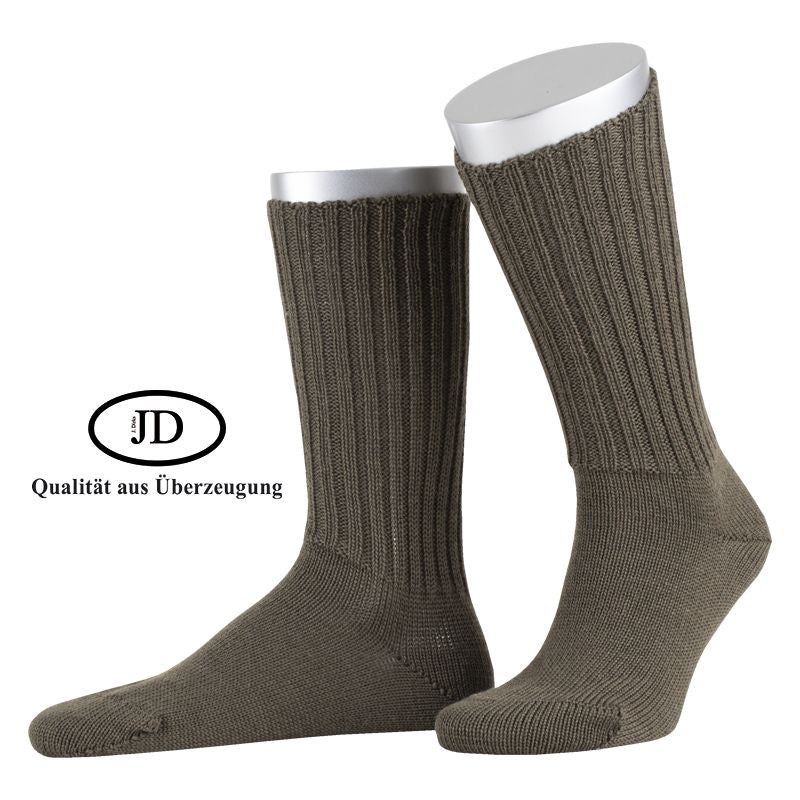 Original Socken Bundesheer Österreich Oliv 70% Merino Wolle