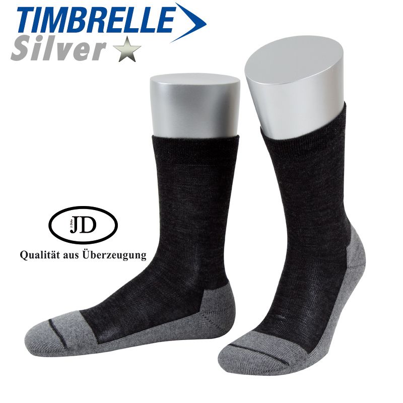 Clima - Jagdsocke COTTON mit Wirkstoff Silberchlorid Anthrazit / Oliv