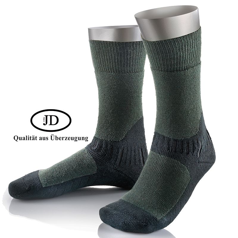 Funktionsstrumpf / Socke für Jäger Outdoor Vollplüschsohle 50% Merino